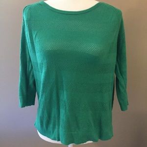 Banana Republic Women’s Large Green Knit Top